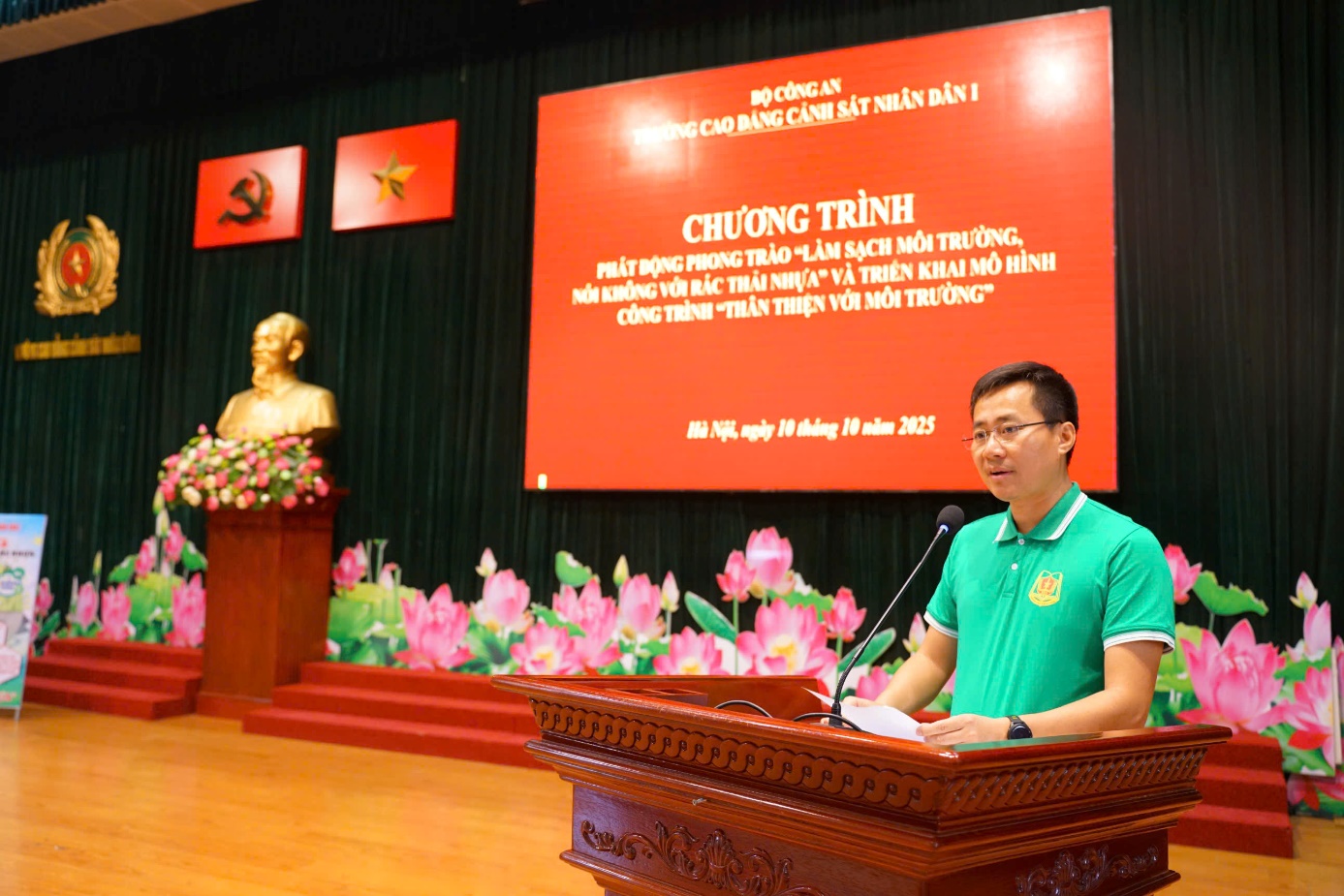 Phát động phong trào “Làm sạch môi trường, nói không với rác thải nhựa” và triển khai mô hình công trình “Thân thiện với môi trường”