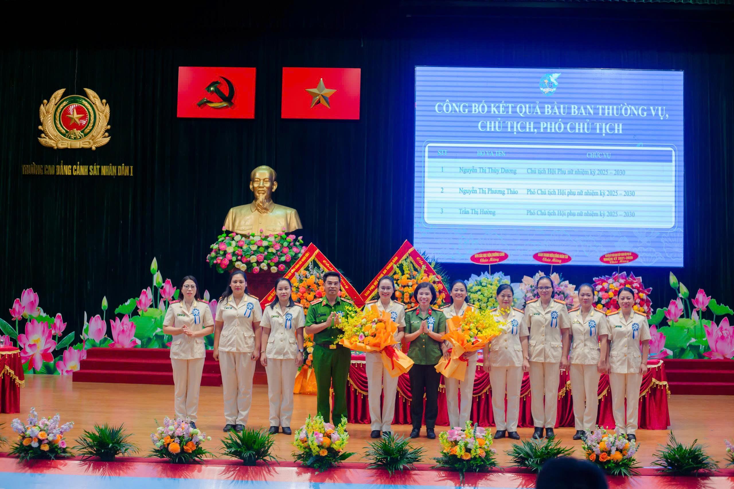 Đại hội đại biểu Phụ nữ Trường Cao đẳng CSND I lần thứ II, nhiệm kỳ 2025-2030