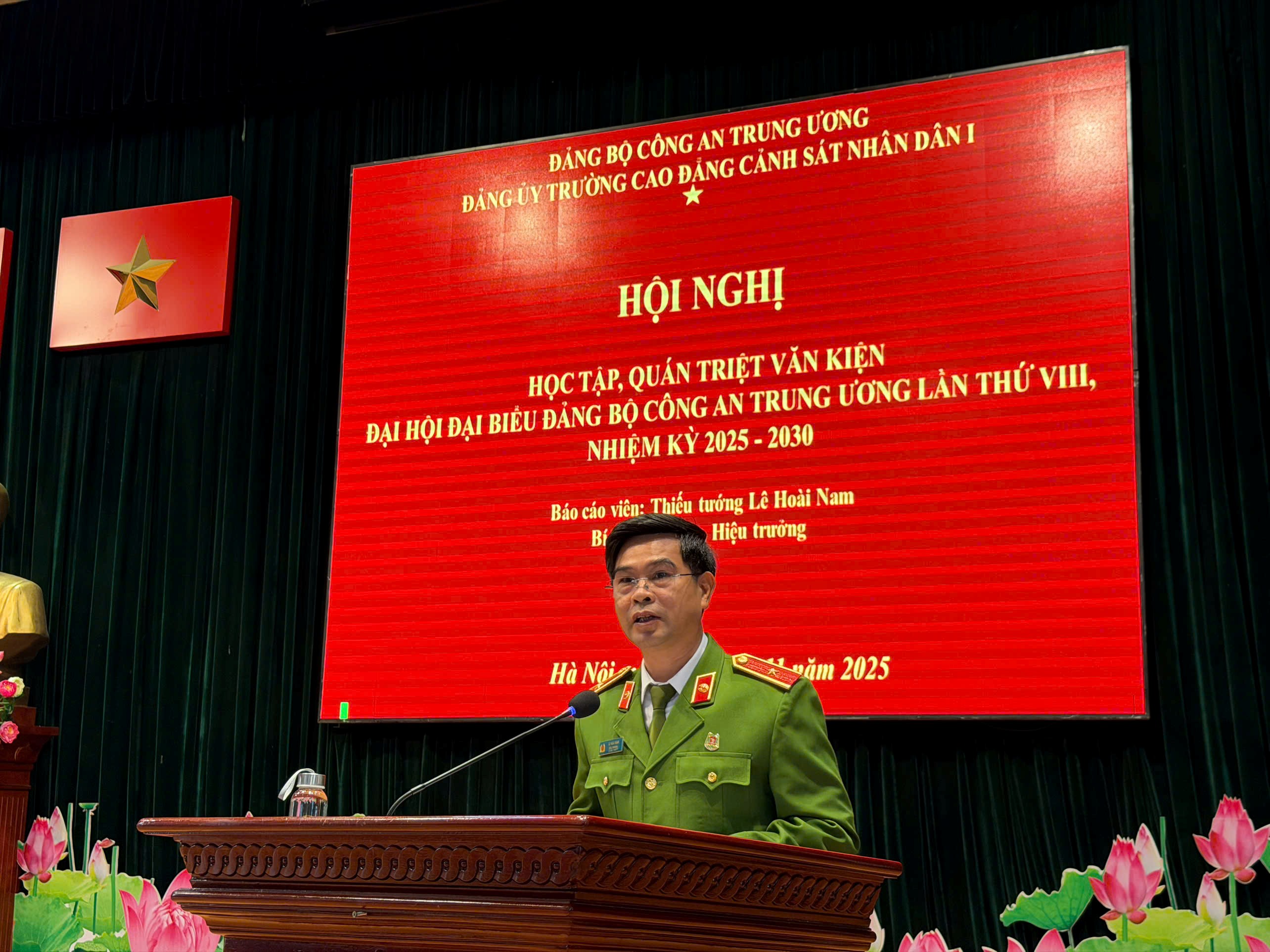 Tổ chức Hội nghị học tập, quán triệt Văn kiện Đại hội Đảng bộ Công an Trung ương lần thứ VIII, nhiệm kỳ 2025 - 2030