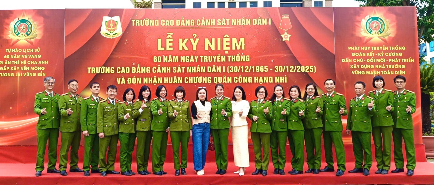 Tự hào truyền thống 60 năm Trường Cao đẳng Cảnh sát nhân dân I (30/12/1965 - 30/12/2025) - Những hoạt động tiêu biểu của Khoa Luật
