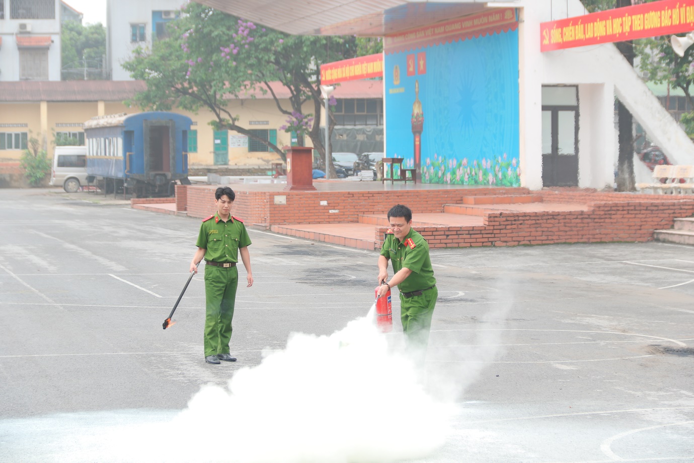 Tập huấn công tác phòng cháy, chữa cháy năm 2025