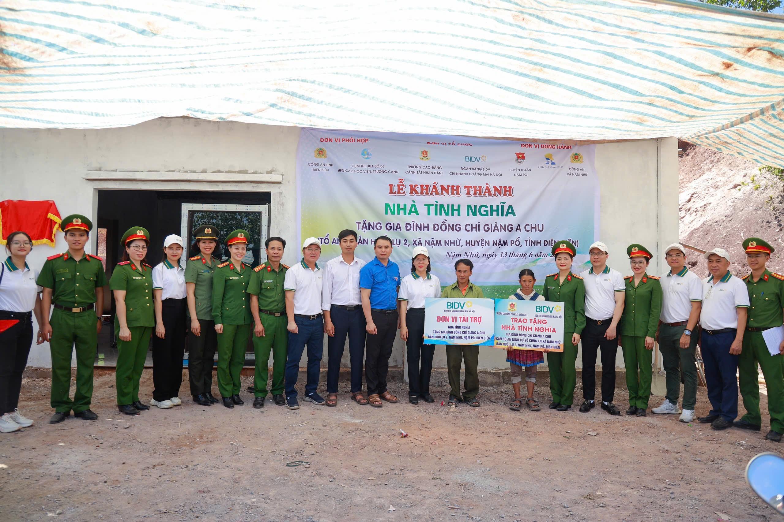 Trường Cao đẳng CSND I và phong trào thi đua “Chung tay xóa nhà tạm, nhà dột nát trên phạm vi cả nước trong năm 2025”