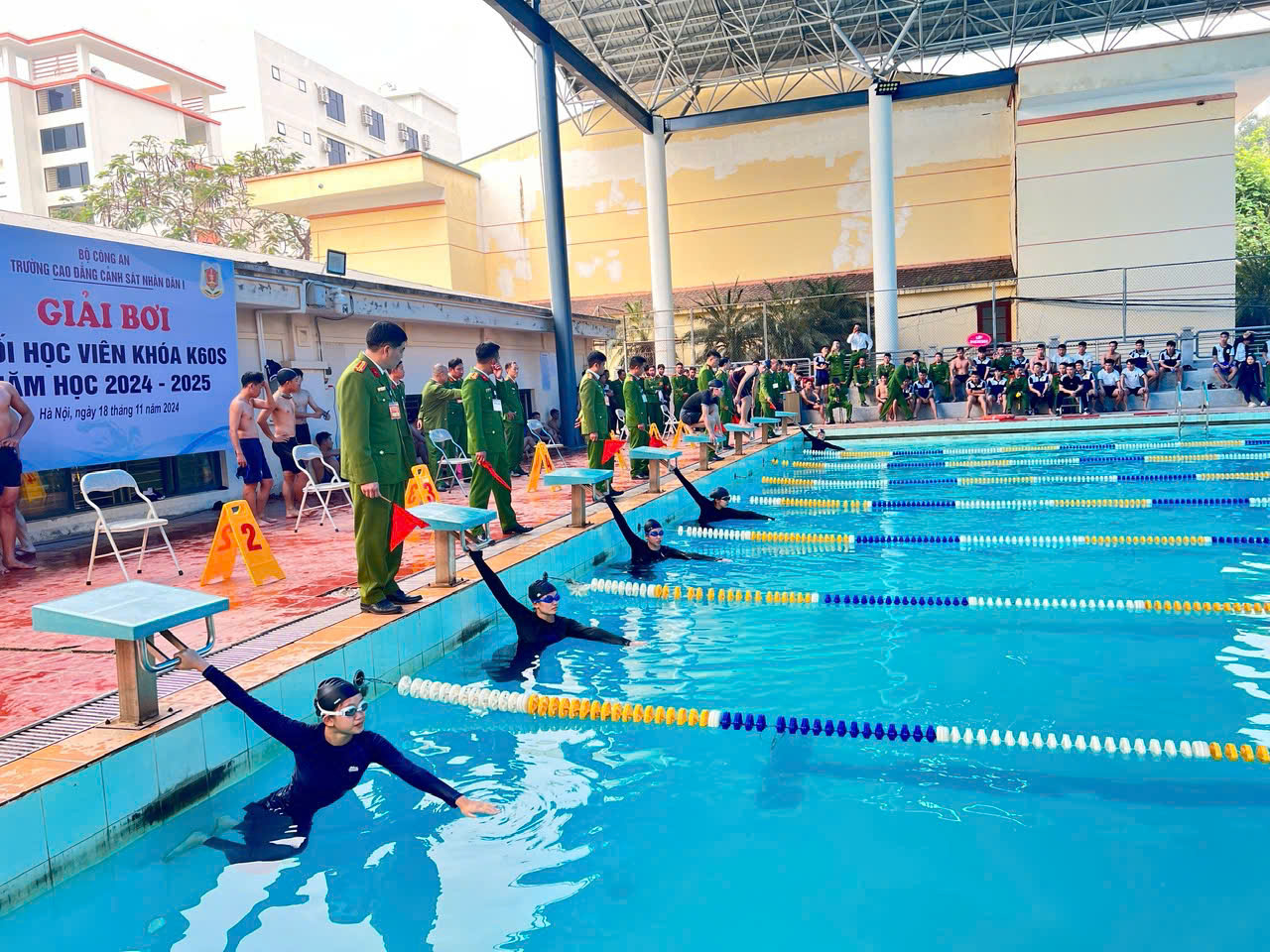 Tổng kết phong trào thi đua học tập, rèn luyện tốt trong khối học viên năm học 2024 - 2025