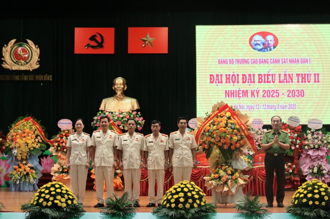 Đảng bộ Trường Cao đẳng CSND I tổ chức thành công Đại hội đại biểu lần thứ II, nhiệm kỳ 2025 - 2030
