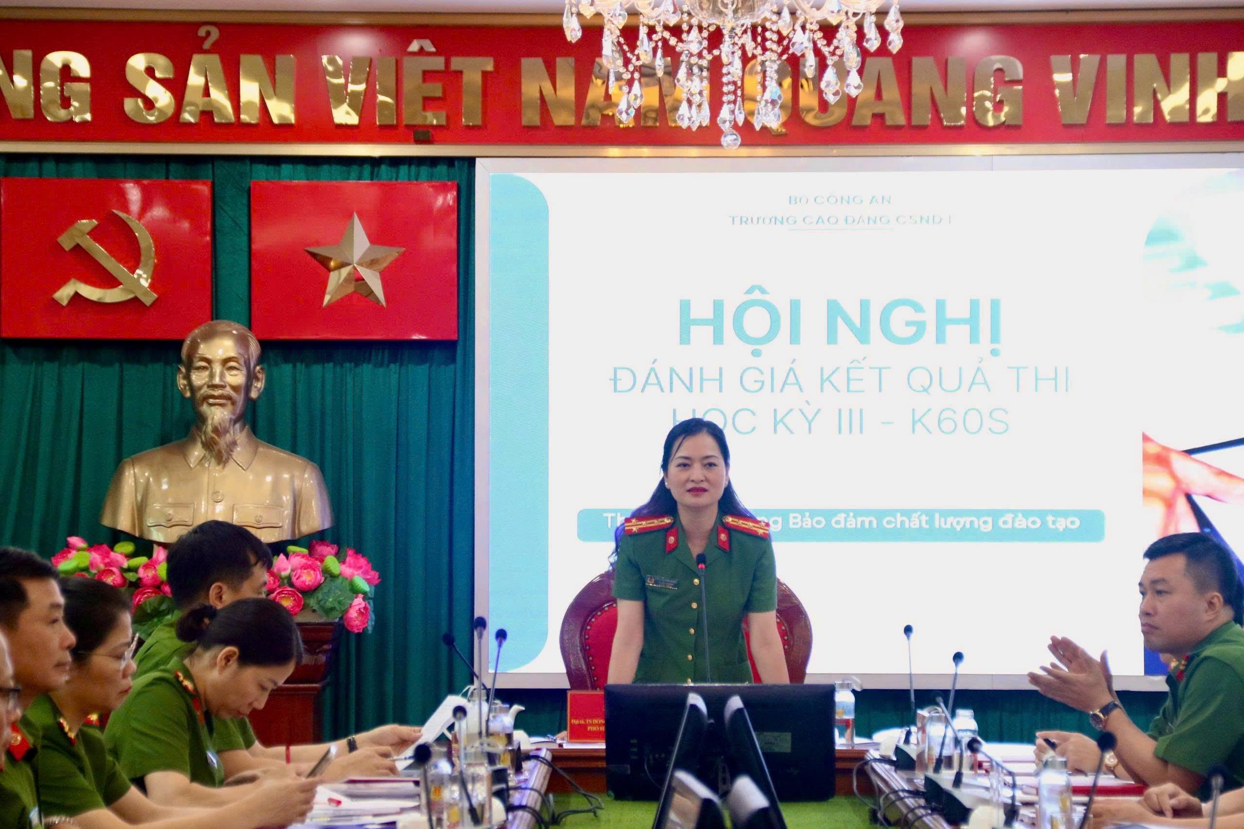 Hội nghị đánh giá kết quả thi học kỳ III - K60S
