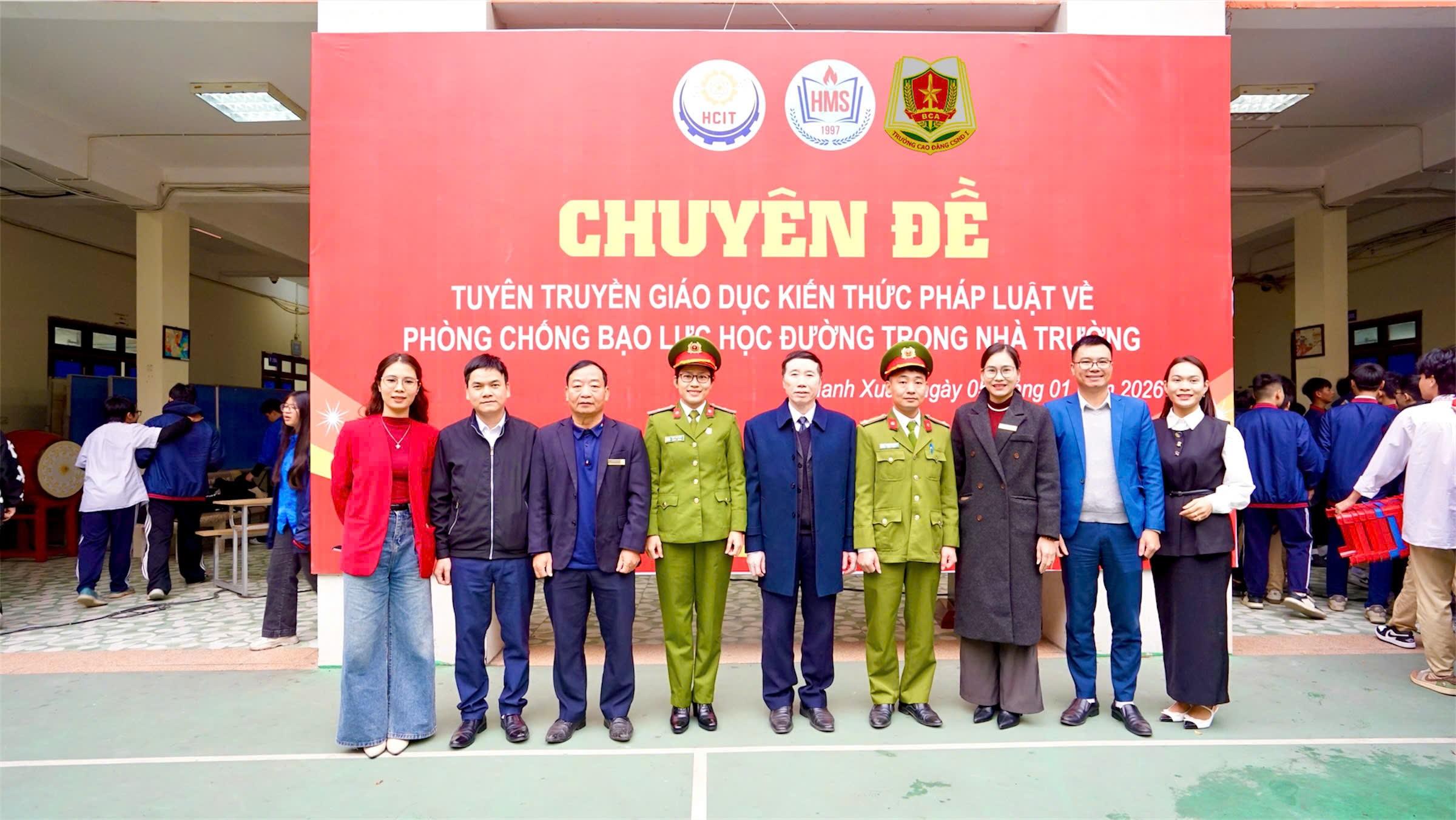 Tuyên truyền phổ biến giáo dục “Phòng, chống bạo lực học đường”
