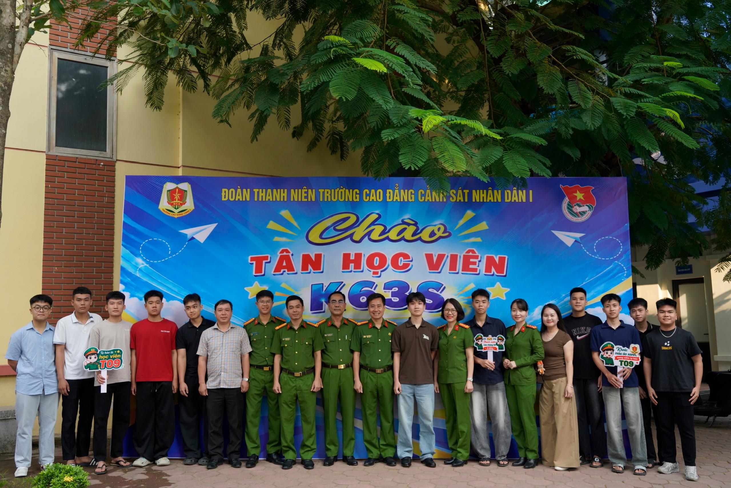 Trường Cao đẳng Cảnh sát nhân dân I tổ chức nhập học cho tân học viên khóa K63S