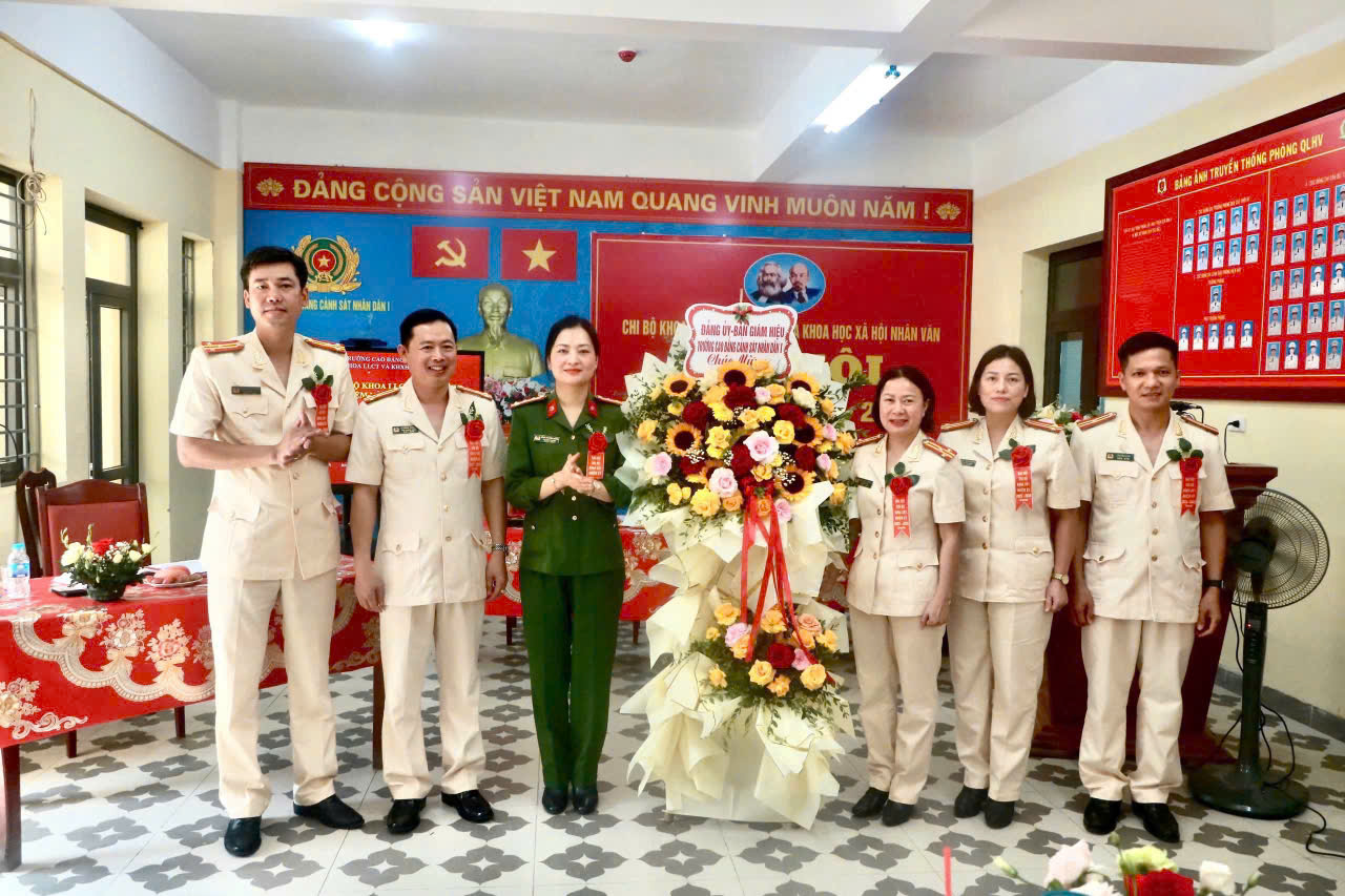 Nâng cao công tác xây dựng Đảng tại Chi bộ khoa Lý luận chính trị và khoa học xã hội nhân văn