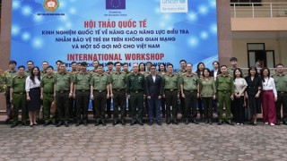 Tăng cường hợp tác quốc tế trong bảo vệ trẻ em trên không gian mạng