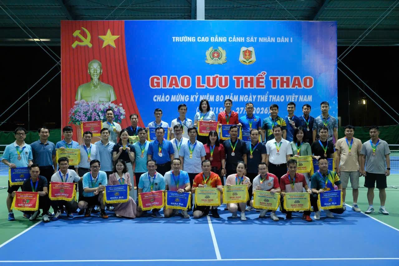 Giao lưu thể thao chào mừng kỷ niệm 80 năm Ngày Thể thao Việt Nam