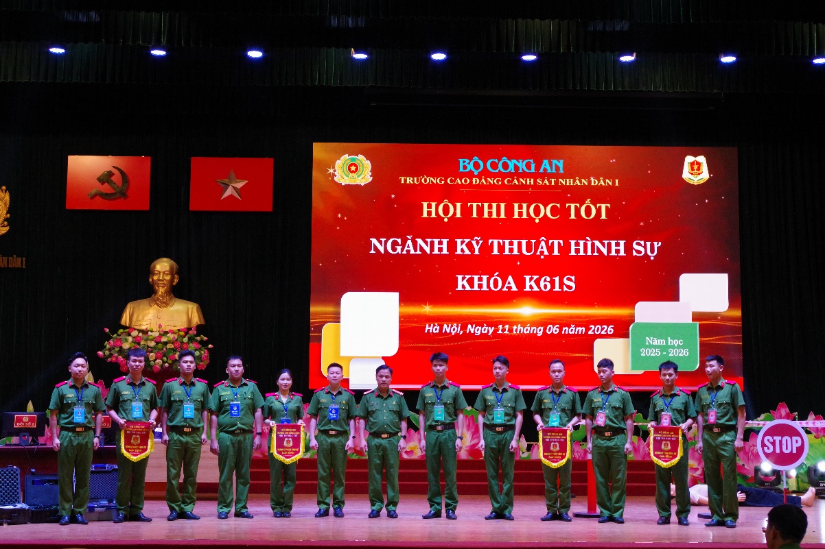 Tổ chức Hội thi học tốt Ngành Kỹ thuật hình sự Khóa K61S