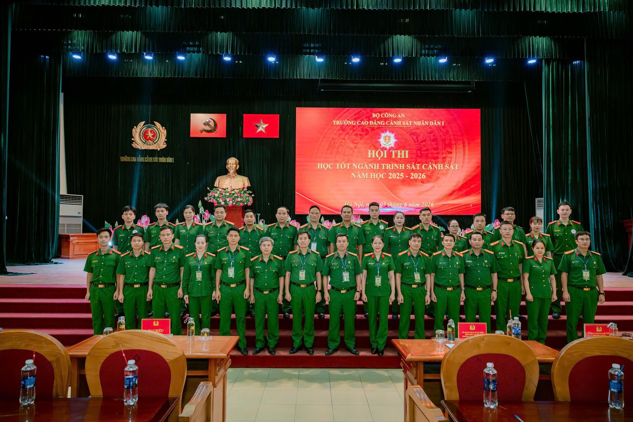 Hội thi học tốt Ngành Trinh sát cảnh sát năm học 2025-2026