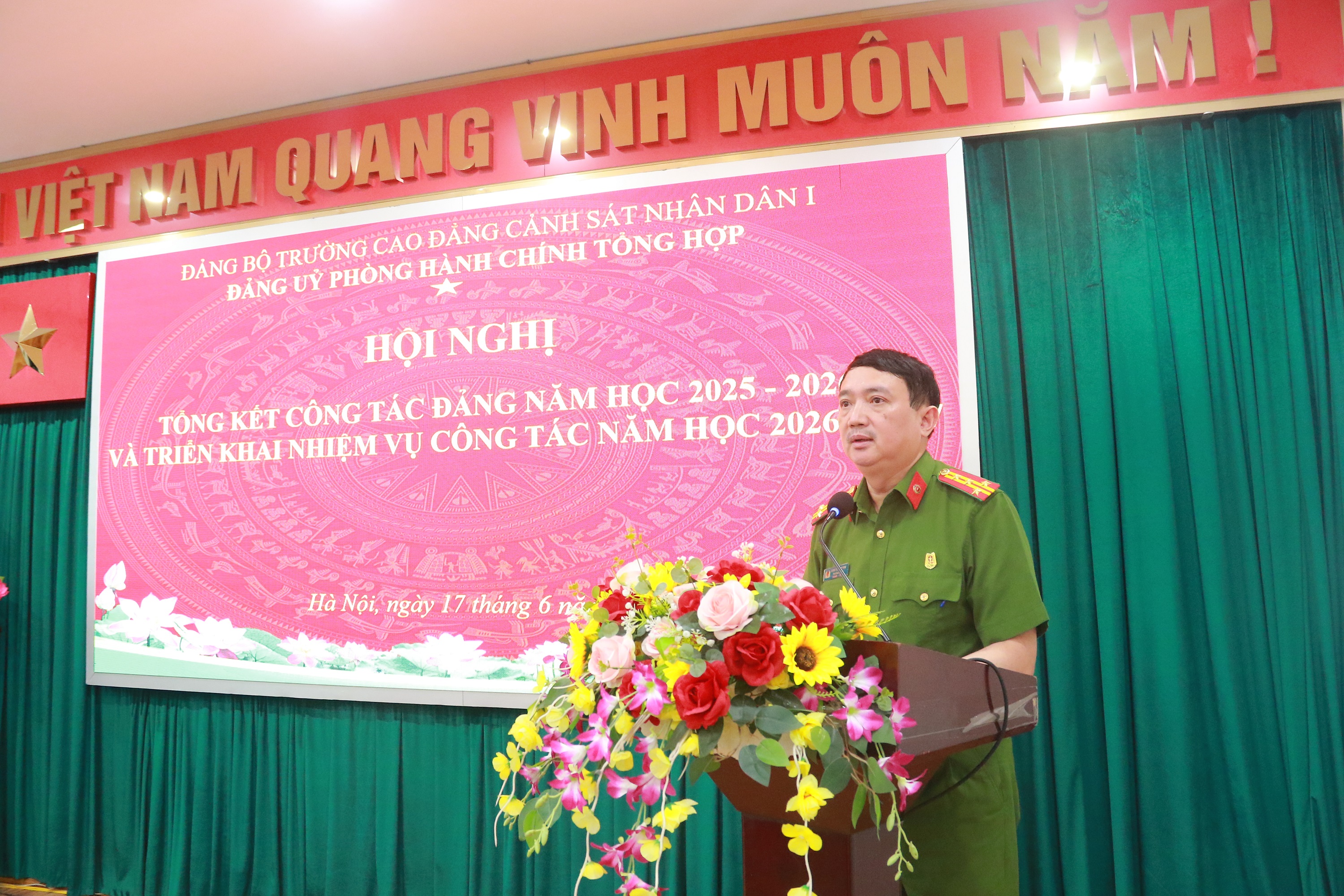 Đảng bộ Phòng Hành chính tổng hợp tổ chức Hội nghị tổng kết công tác Đảng năm học 2025 - 2026