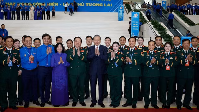 Tổng Bí thư, Chủ tịch nước Tô Lâm dự Đại hội Đoàn toàn quốc lần thứ XIII