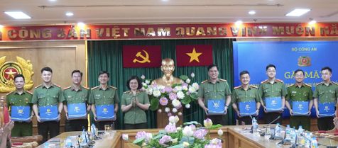 60 đại biểu Công an nhân dân tham dự Đại hội Đoàn toàn quốc lần thứ XIII
