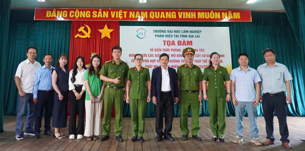 Khoa Nghiệp vụ cơ bản phối hợp tổ chức Tọa đàm khoa học góp phần nâng cao hiệu quả công tác tuyên truyền, phổ biến pháp luật về phòng, chống ma túy